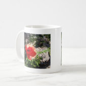 Roter Mohn Kaffeetasse (Vorderseite Links)