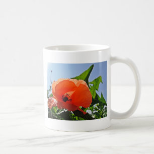 Roter Mohn Kaffeetasse