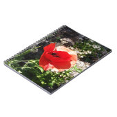 Roter Mohn Notizblock (Linke Seite)