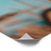 Roter Mohn - Poster (Ecke)