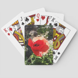 Roter Mohn Spielkarten