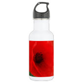 Roter Mohn Trinkflasche (Vorderseite)