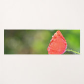 Roter Mohn und blauer Mohn Yogamatte (Vorderseite (Horizontal))