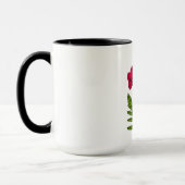 Roter Mohn zeichnend 3 Tasse (Links)