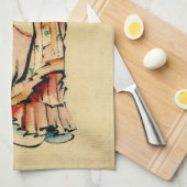 Roter Mönch 1840 Handtuch (Viertel Falte)