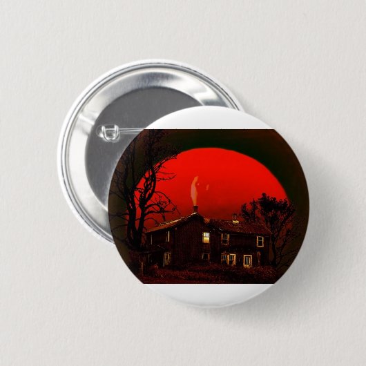 roter Mond Button (Vorne & Hinten)
