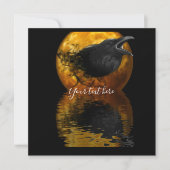 Roter Mond Einladung (Vorderseite)