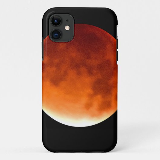 Roter Mond steigt auf Case-Mate iPhone Hülle (Rückseite)