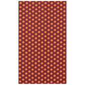 Roter Moss Rose Blume Nahtloses Muster auf Tischdecke (Vorderseite)