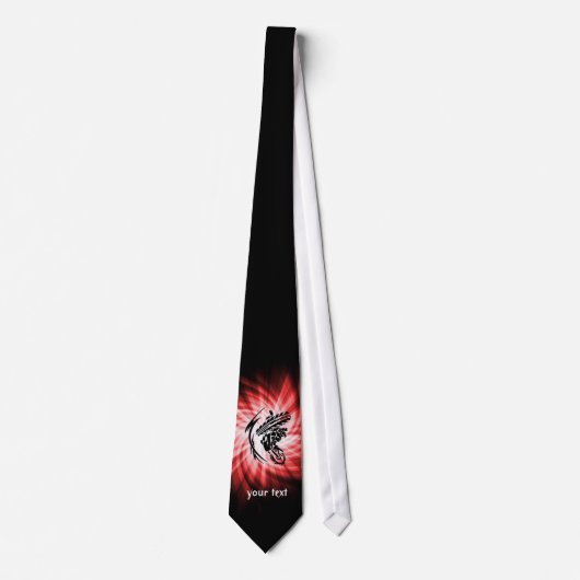 Roter Motocross Krawatte (Vorderseite)