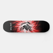 Roter Motocross Skateboard (Horizontal)