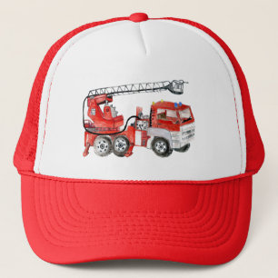 Roter Motor, Feuerwehr Truckerkappe