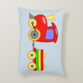 Roter Motor mit untergeordnetem Zug Kissen Name be (Rückseite(Vertikal))