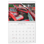 Roter Mustang Kalender (Jan 2027)
