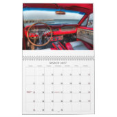 Roter Mustang Kalender (Mär 2027)
