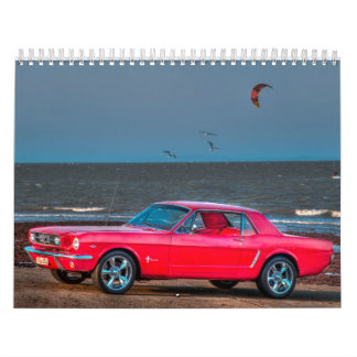 Roter Mustang Kalender