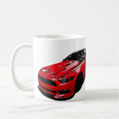 Roter Mustang S550 Kaffeetasse (Links)