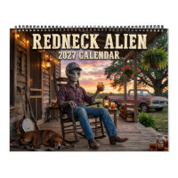 Roter-Nacken-Alien-Lustiger-2027-Kalender