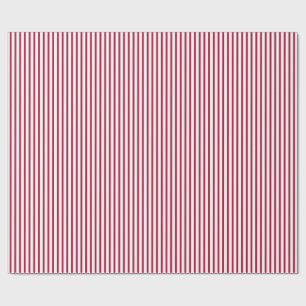 Roter Nadelstreifen Stripes Packpapier