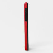 Roter nahtloser Hintergrund abstrakt und Case-Mate iPhone Hülle (Hinten/Links)