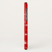 Roter Name des Handys Case-Mate iPhone Hülle (Hinten/Links)