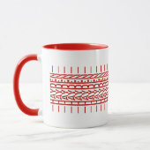 Roter Name Versteckte Meldung Trendy Tasse 121R Ge (Links)