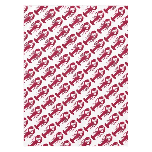 Roter nautischhummer tischdecke (Vorderseite)