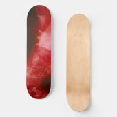Roter Nebel Skateboard | Cosmic Space Skateboard (Vorderseite)