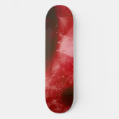 Roter Nebel Skateboard | Cosmic Space Skateboard (Vorderseite)