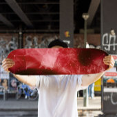 Roter Nebel Skateboard | Cosmic Space Skateboard