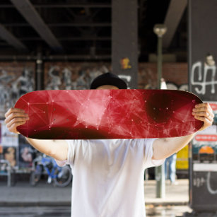 Roter Nebel Skateboard   Space Skateboard Deck