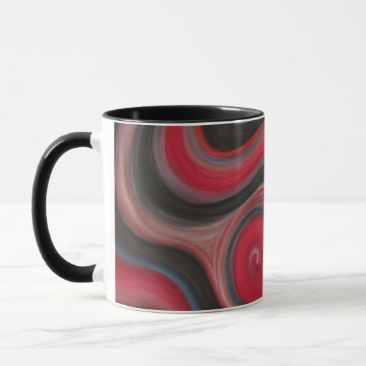 Roter Nebelfleck - Tasse - Version 2 (Links)