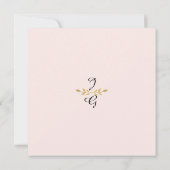 Roter, neutraler, bläserner, rustikaler Holzleaf Einladung (Rückseite)