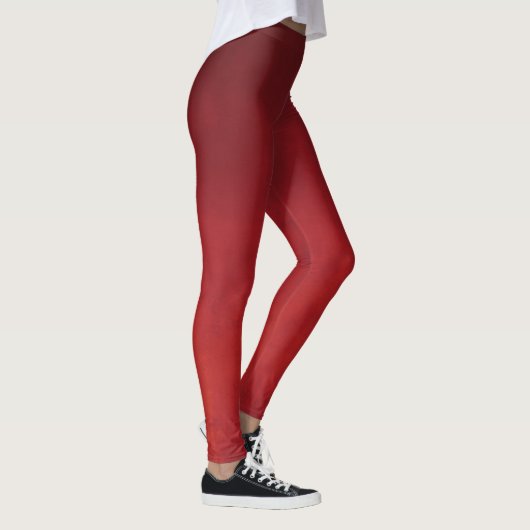 Roter Ober Leggings (Rechts)