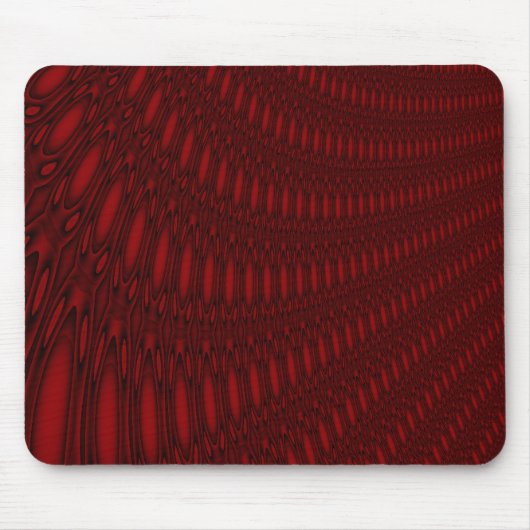 Roter Oktopus Tentacles Mousepad (Vorne)