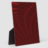 Roter Oktopus Tentacles Plaque Fotoplatte (Seite)