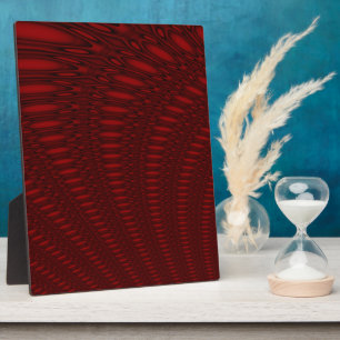 Roter Oktopus Tentacles Plaque Fotoplatte