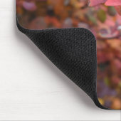Roter Orange Fall Blätter Herbst Blätter Blätter N Mousepad (Ecke)