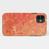 Roter Orange Gold Glitter Case-Mate iPhone Hülle (Rückseite (Horizontal))