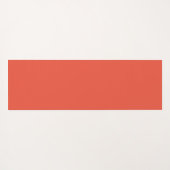 Roter Orange Nahtlose Muster warme Farben Yogamatte (Rückseite (Horizontal))