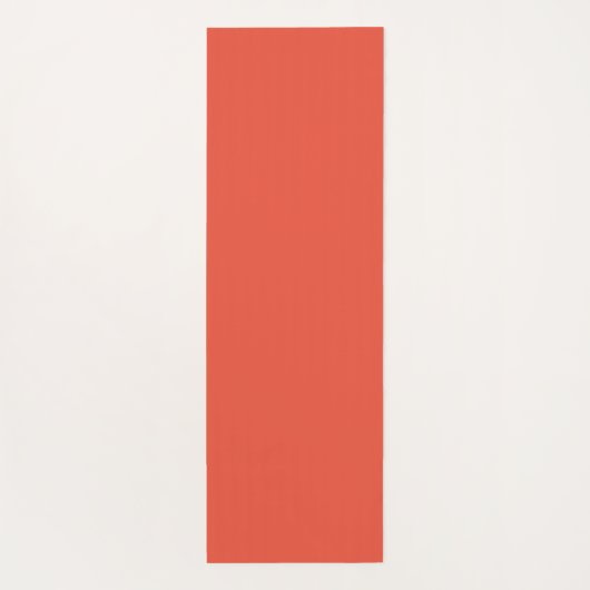 Roter Orange Nahtlose Muster warme Farben Yogamatte (Rückseite)