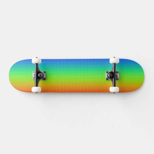 Roter Orangenblau (Rot) Skateboard (Horizontal)