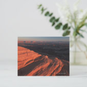 Roter Orangenstein in Utah Postkarte (Stehend Vorderseite)
