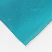 Roter Ostdrache - Mythische Fantasiewesen Fleecedecke (Ecke)