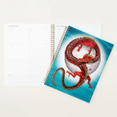 Roter Ostdrache - Mythische Fantasiewesen Planer (Anzeige)