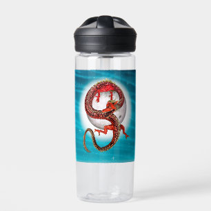 Roter Ostdrache - Mythische Fantasiewesen Trinkflasche