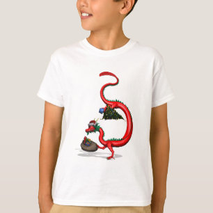 Roter Ostdrache T-Shirt