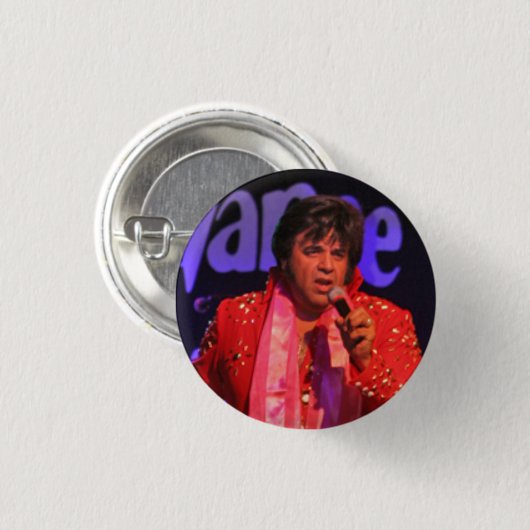 ROTER OVERALL-KNOPF DOMINGOS BUTTON (Vorne & Hinten)