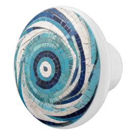 Roter Ozean Augen Imitate Mosaik Keramikknauf