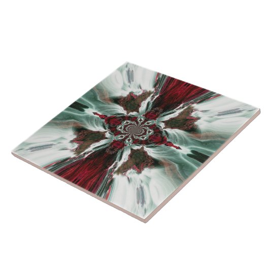 Roter Ozean Kaskade Tile Fliese (Seite)
